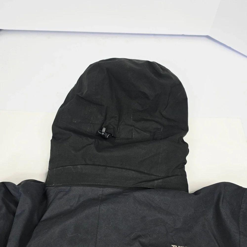 The North Face Mens Gore‎ Tex Black Hooded Jacket Outdoor Adventure Size S P